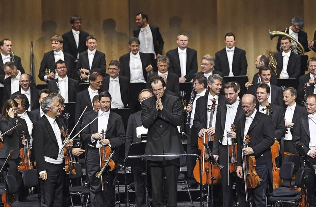 Preisgekrnt: die Wiener Philharmoniker mit Andris Nelsons  | Foto: Manolo