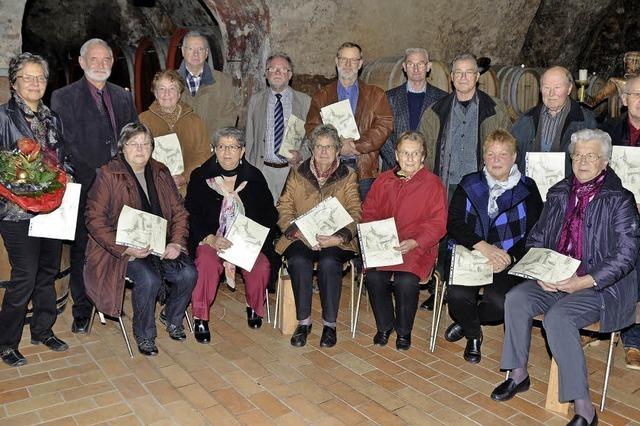 Heimatverein ehrt Mitglieder der ersten Stunde