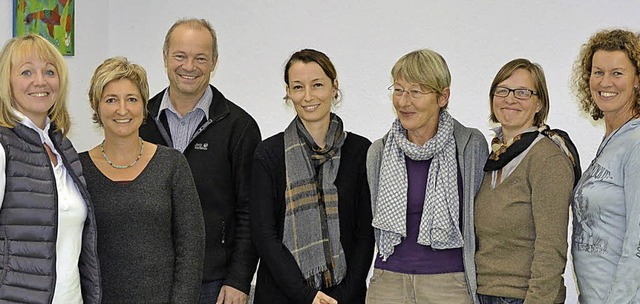 Die Vorstandsmitglieder des Frdervere...la Gehring, Sabine Herr  (von rechts).  | Foto: ZVG