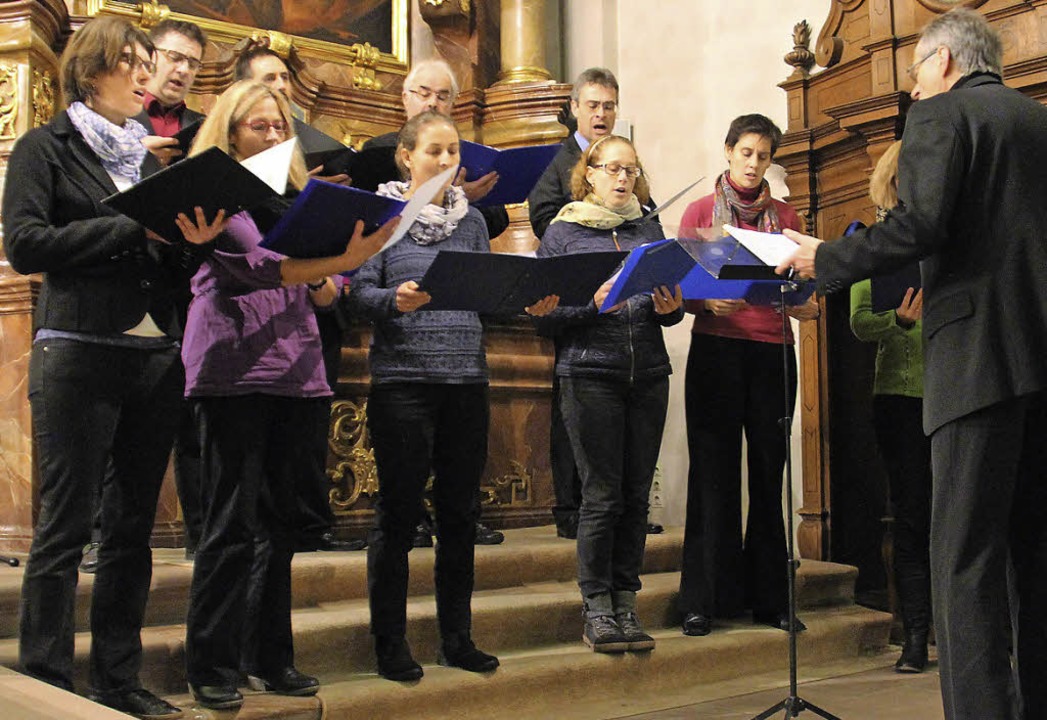Adventskonzert Waldkirch; A-Capella-Chor Kenzingen.  | Foto: Gerda Oswald