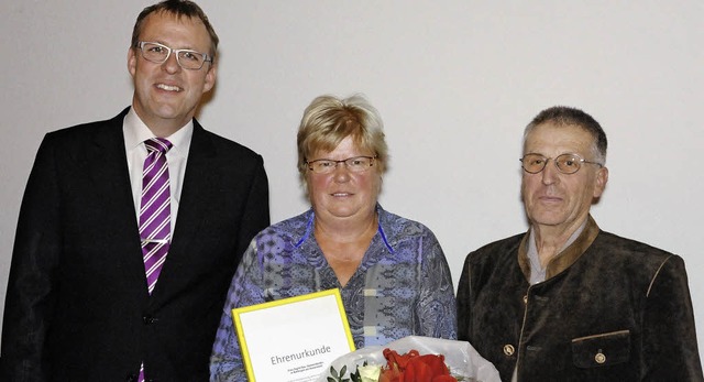 Hochachtung verdiene langjhriges, ehr... (10 Jahre) und Bernd Ernst (30 Jahre)  | Foto: Markus Zimmermann               