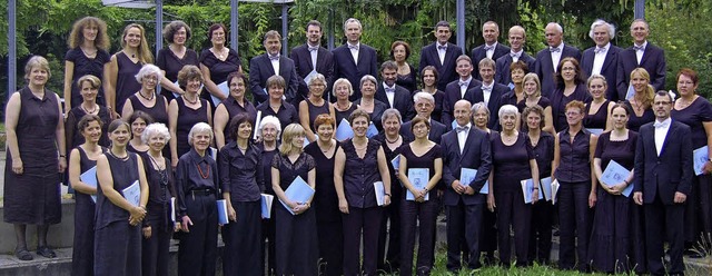 Die evangelische Kantorei Rheinfelden ...stag in der Altweiler Kirche zu Gast.   | Foto: Privat