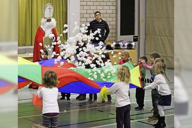 Der Nikolaus verteilt viel Lob