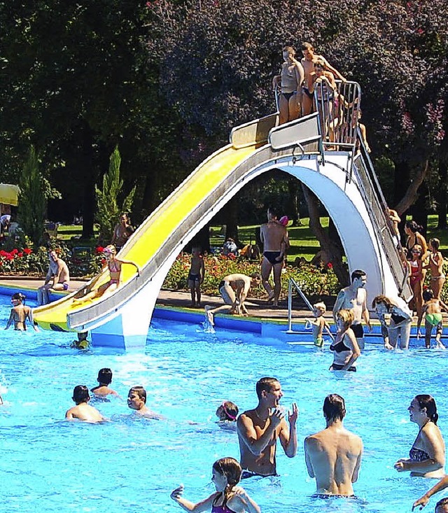 Das  Waldschwimmbad bekommt eine neue Rutsche.   | Foto: Archiv:Noll