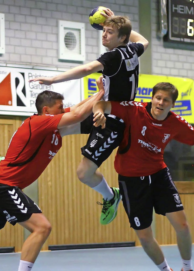 Der junge Robin Dittrich steht mit fr...wicklung des Teams vom TuS Ottenheim.   | Foto: Archibild: Peter Aukthun