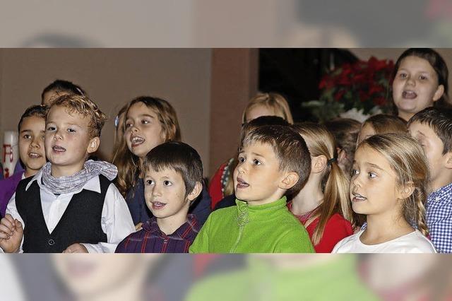 Schulchor gibt schon Kirchenkonzert