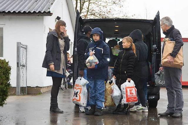 Schler setzen ein Zeichen gegen Fremdenfeindlichkeit