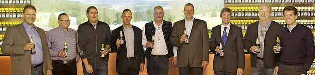 Rothaus Jubilare - 25 Jahre erfolgreiche Betriebszugehrigkeit  | Foto: Wolfgang Scheu