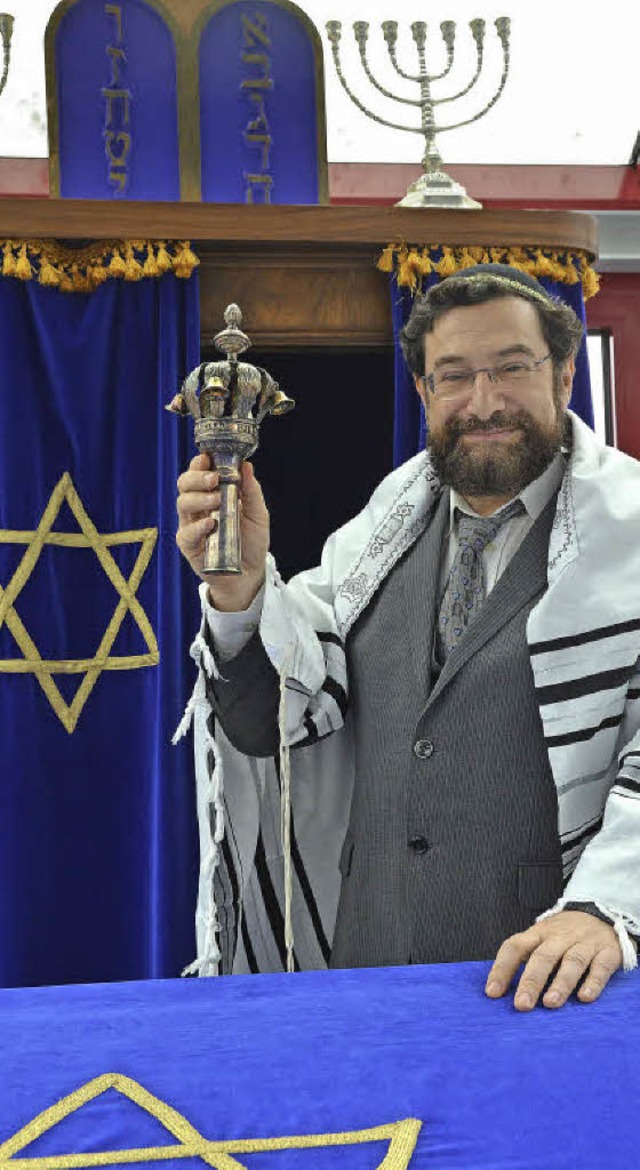 Rabbiner Moshe Navon setzt auf den interreligisen Dialog.  | Foto: Walser
