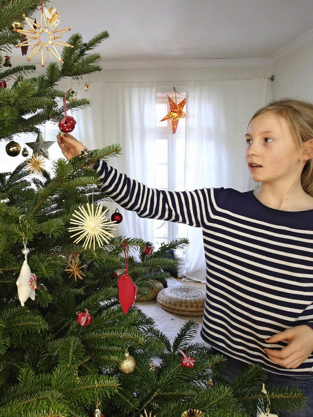 Den Baum selbst schmcken heit die Devise.   | Foto: Symbolfoto: dpa