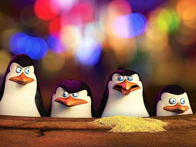 &#8222;Die Pinguine aus Madagascar&#8220; &#8211; in Reih und Glied  | Foto: dpa