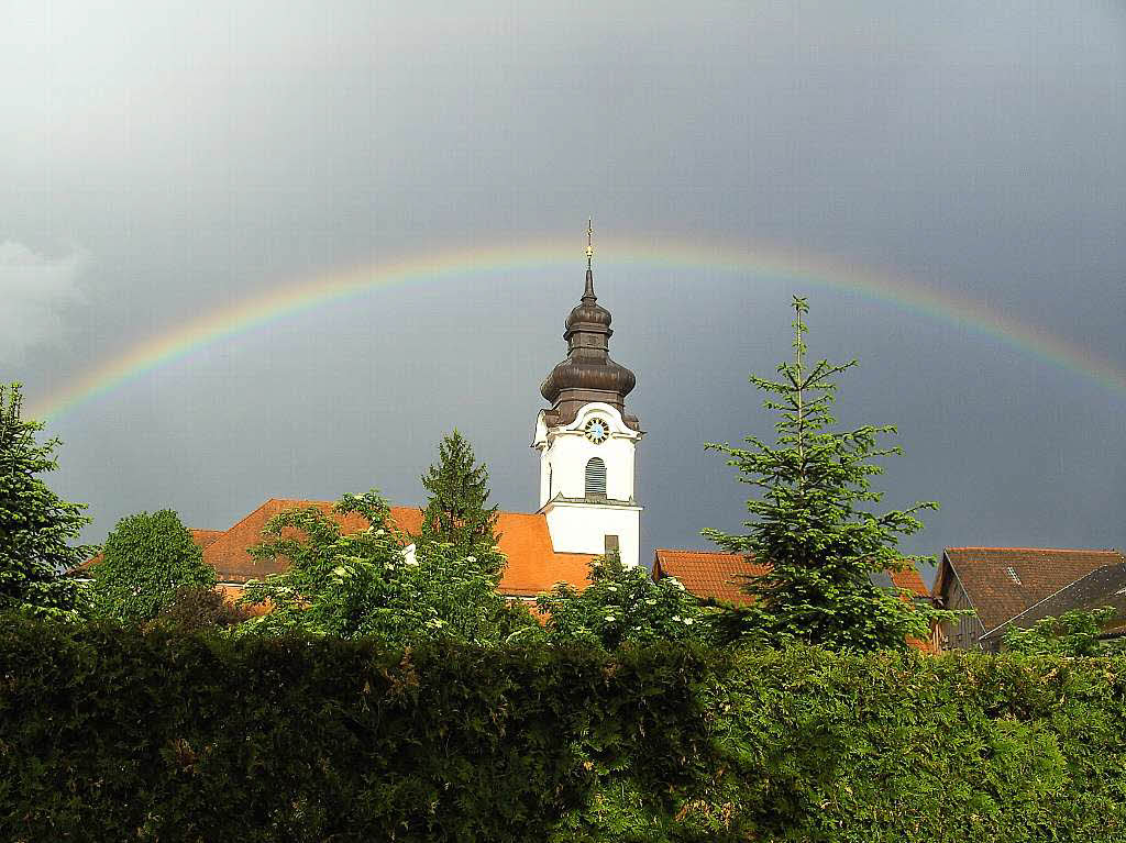Regenbogen ber St. Laurentius Friesenheim