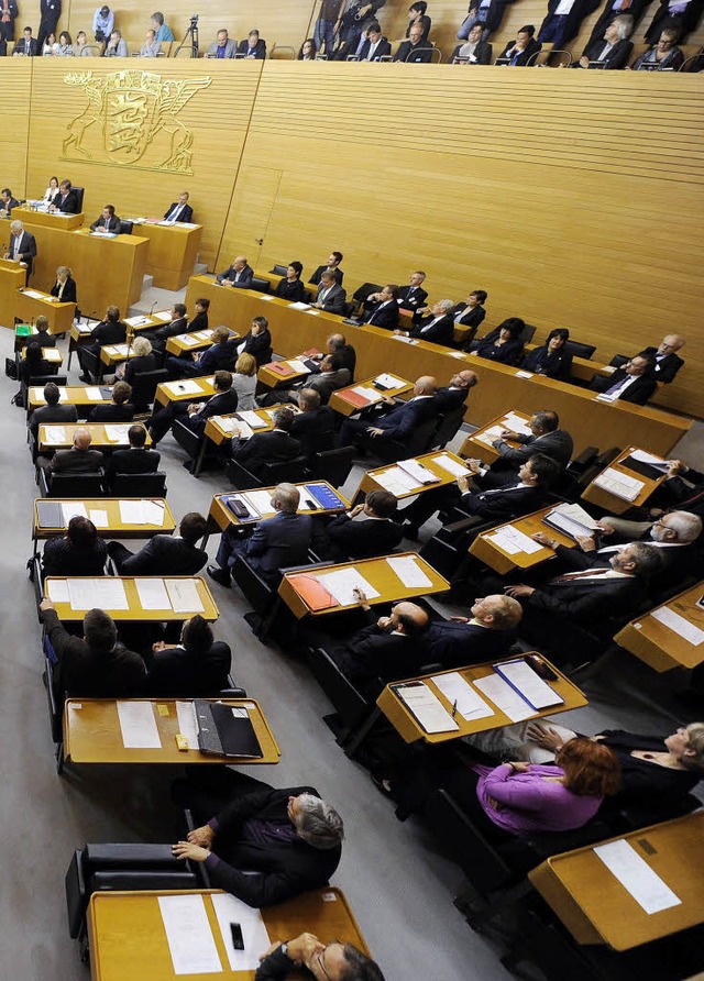 Allesamt ausgabefreudig: die Fraktionen des Landtags   | Foto: dpa