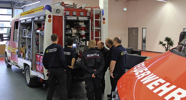 Das neue Fahrzeug der Bleichheimer Feuerwehr.  | Foto: Feuerwehr