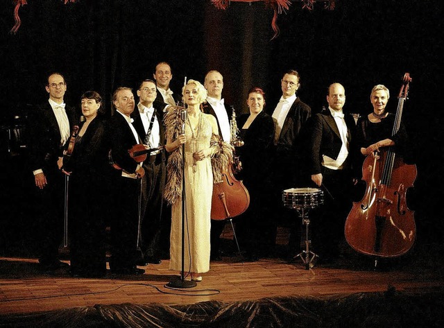 Salonorchester Schwanen mit Annette Postel   | Foto: Pr