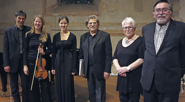 Die &#8222;Reise von Bethlehem nach M...tauffer, Ulrike und Jrgen Rauenbusch.  | Foto: D. Philipp