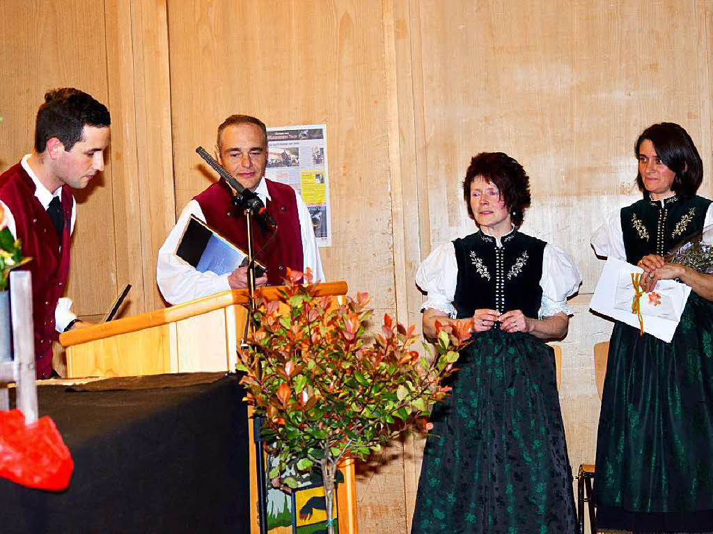 Ehrungen Musikverein Yach