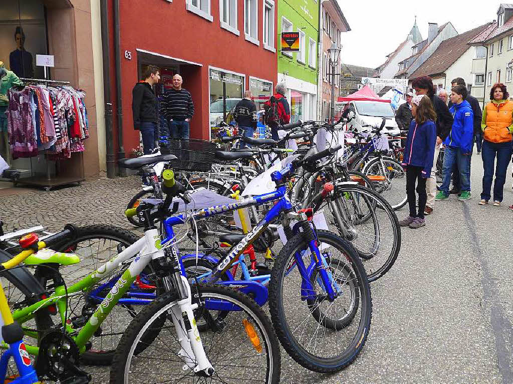 Beim Radmarkt in Elzach gibt’s gebrauchte und neue Rder.