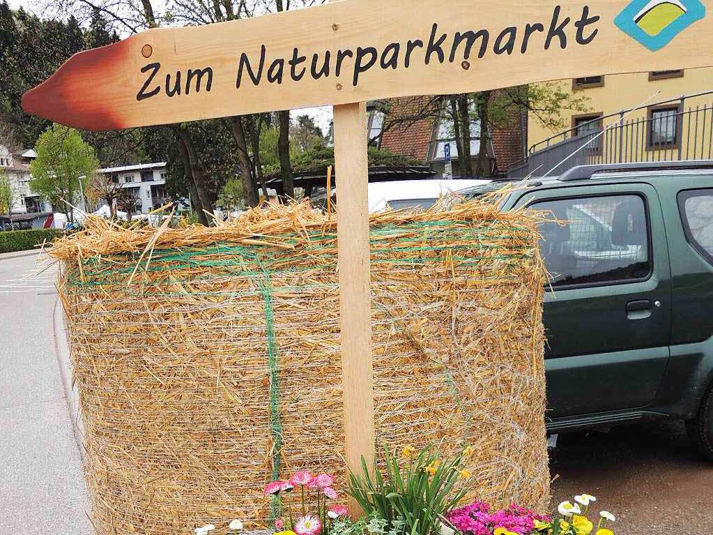 Teil des verkaufsoffenen Sonntags in Elzach war wieder ein Naturparkmarkt.