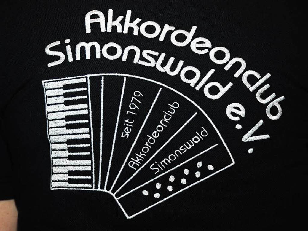 Das Emblem des Akkordeonclubs Simonswald.