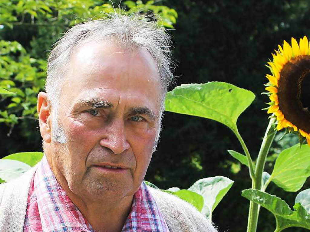 Hermann Vogel, ehemaliger Ortsvorsteher von Krzell, wird 75