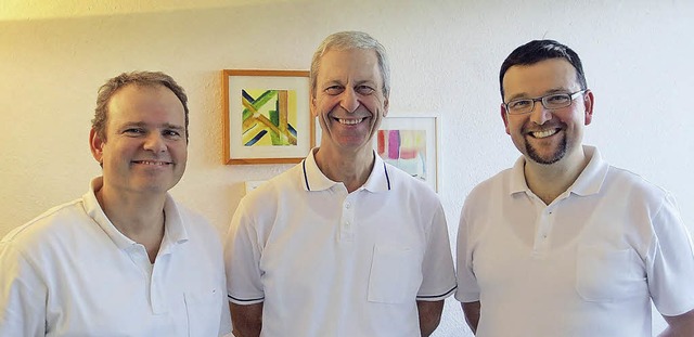 Dirk Weese, Hans-Dieter Herrmann, Markus Pflips (von links)    | Foto: ZVG