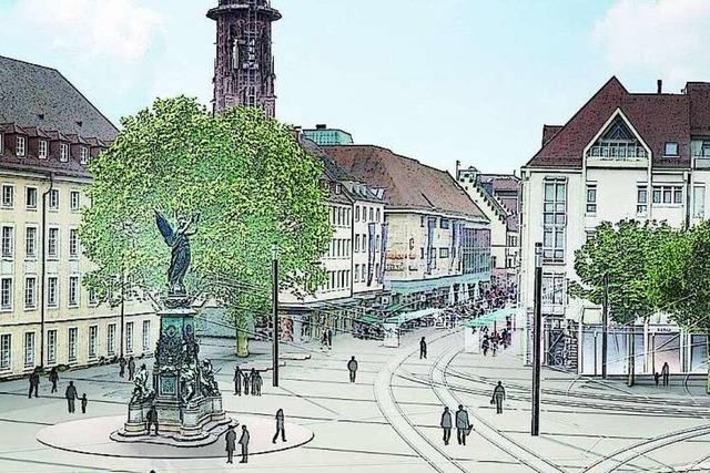 So wird der Freiburger Innenstadtring gepflastert
