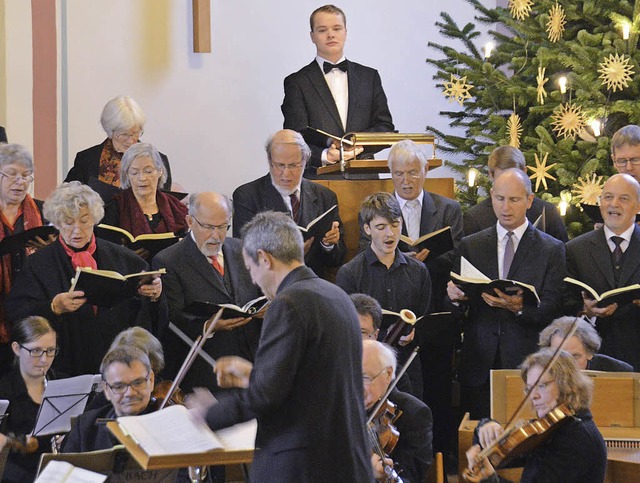 Kantatengottesdienst am zweiten Advent...angelischen Georgskirche in Denzlingen  | Foto: Helena Kiefer