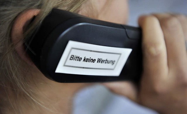 Unerwnschte Werbeanrufe sind einfach lstig.  | Foto: dpa