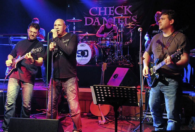 Die Musiker von Check Daniels haben in Sulz regelmig ein Heimspiel.   | Foto: wolfgang knstle