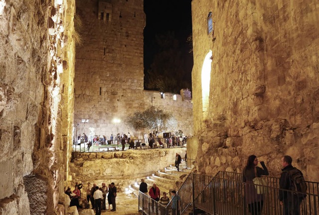 Besuchermagnet: Das Davidsturm-Museum in Jerusalem   | Foto: Tower of David Archives