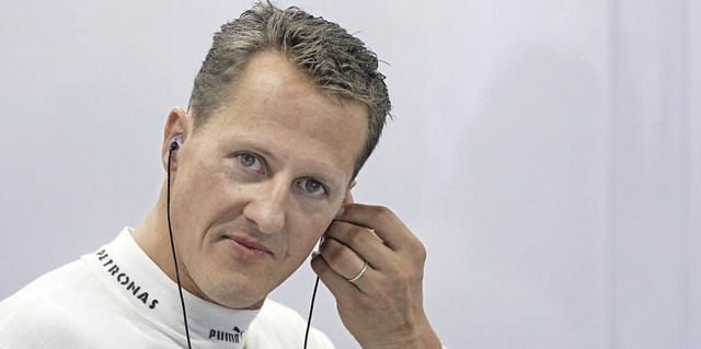 Niermand wei zu sagen, wie seine Zukunft aussehen wird: Michael Schumacher  | Foto: dpa