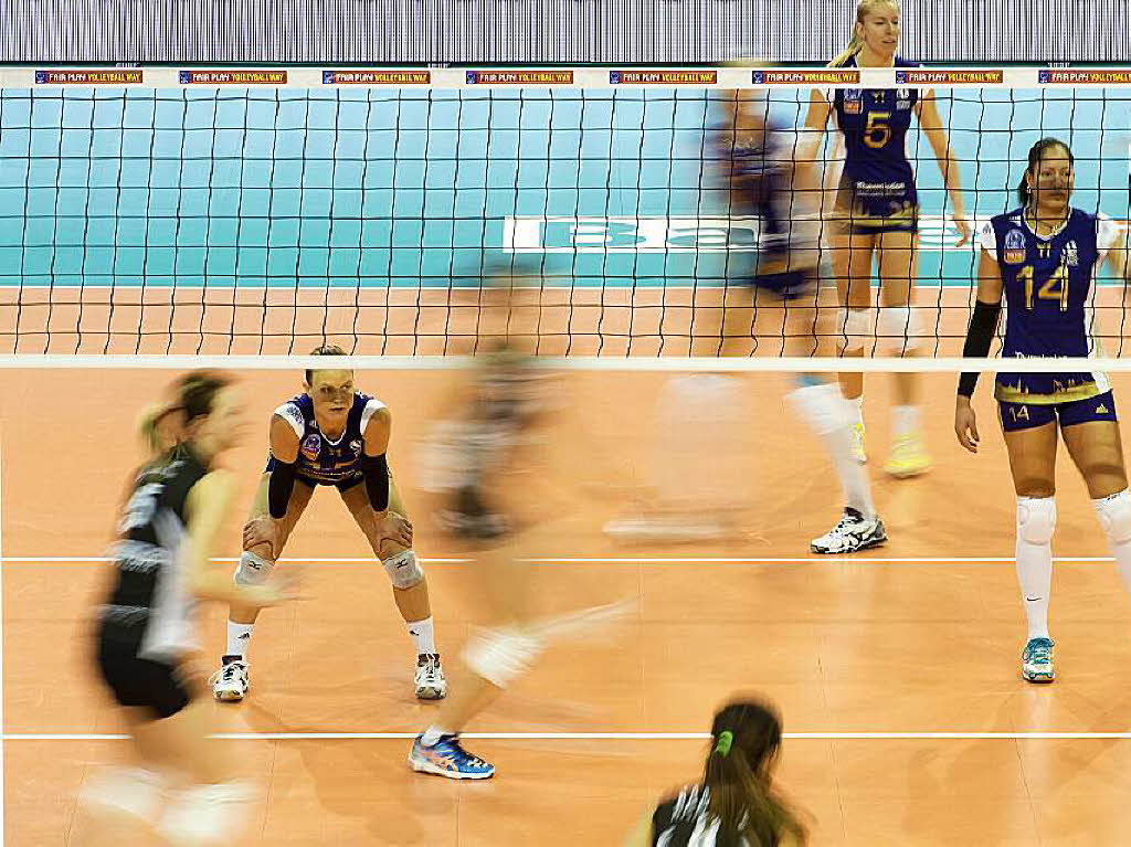 Die 26. Auflage: Volleyball-Weltklasse in der Basler St. Jakobshalle.
