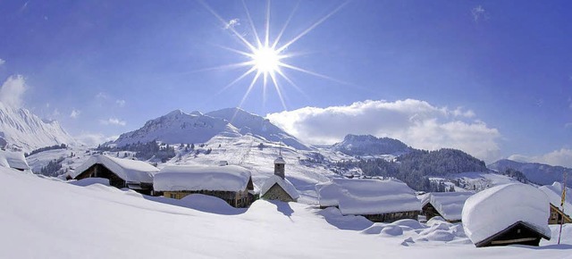Abseits der groen franzsischen Retorten-Skigebiete:  Le Grand Bornand  | Foto: PR Bornand