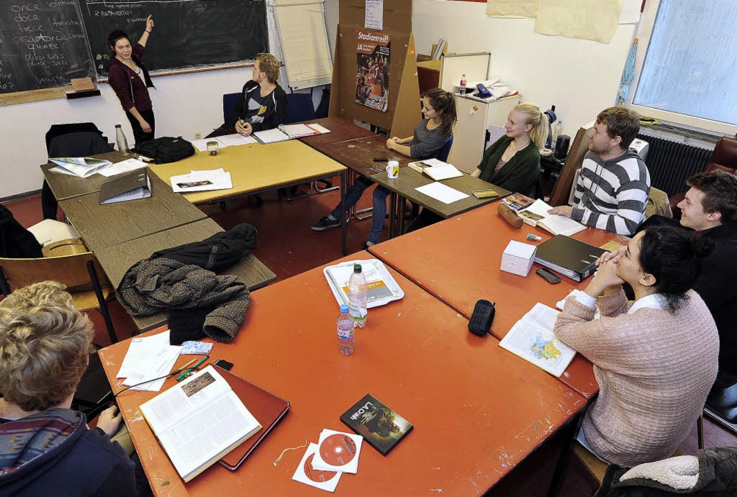 Sieht aus wie Schule, ist aber ein Tei...bstorganisierten Methodos-Lerngruppe.   | Foto: Thomas Kunz