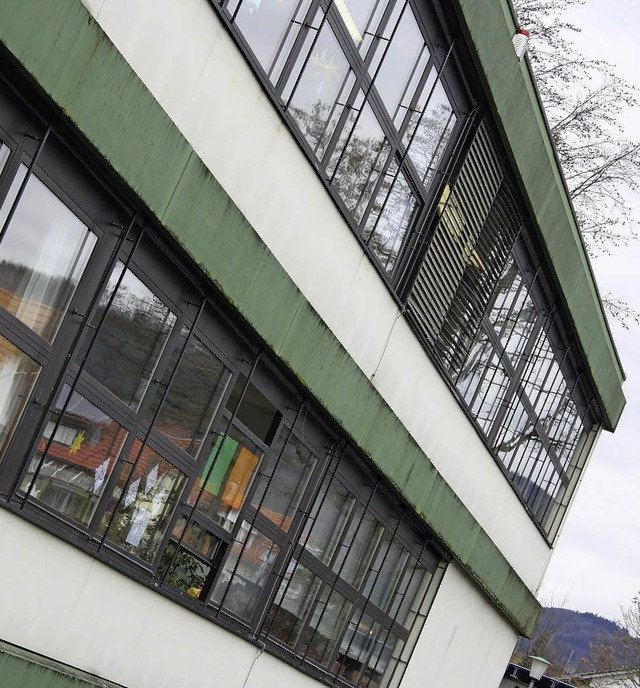 <ppp> </ppp>die Sanierung der Realschule abgeschlossen.    | Foto: Schmidt/Kerckhoff