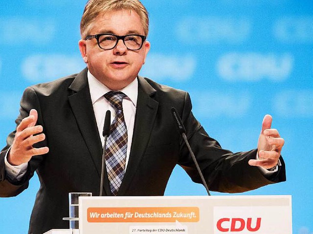 Guido Wolf wird die CDU in den Landtagswahlkampf 2016 fhren.  | Foto: dpa