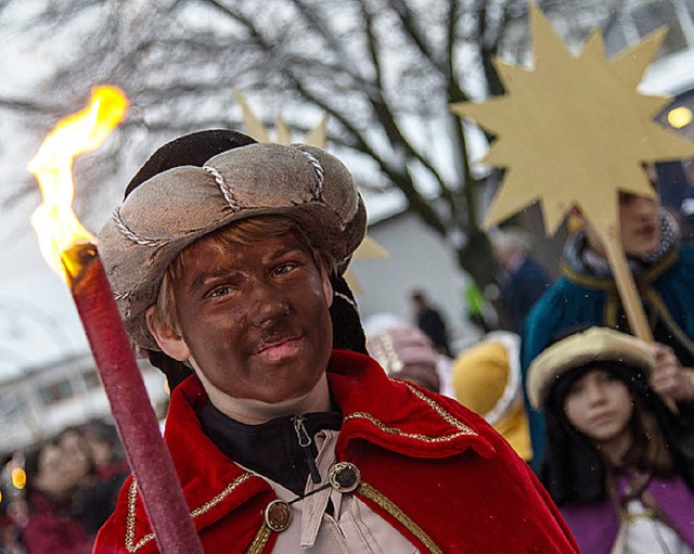 Die Sternsinger sind zum Wochenbeginn zwei Tage lang in Endingen unterwegs.   | Foto: dpa