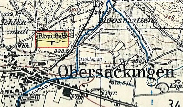 Karte Obersckingen  | Foto: Richard Kaiser