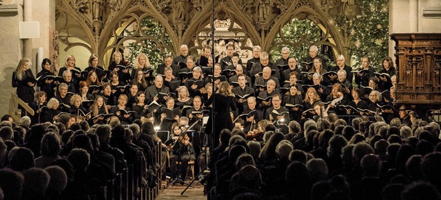 Drei Kantaten aus dem Weihnachtsorator...Stadtpatrone Gervasius und Protasius.   | Foto: Martin Hau