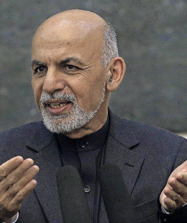 Fast drei Monate nach seiner Wahl hat ...hraf Ghani noch immer keine Regierung.  | Foto: MARK WILSON