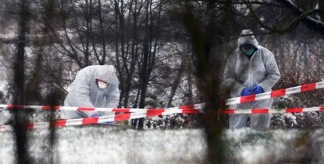 In Neuenburg ist am 29. Dezember die L...rigen auf einem Acker entdeckt worden.  | Foto: dpa