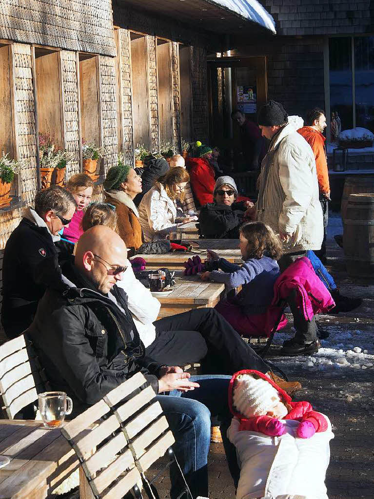 Das Jahr legte einen Bilderbuchstart hin. Zumindest auf den Bergen, wie hier auf dem Schauinsland, gab’s am Neujahrstag reichlich Schnee und Sonne pur.