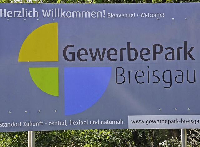 Der Gewerbepark Breisgau expandiert.  | Foto: Tanja Bury