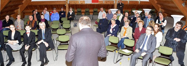 Neujahresempfang in Lenzkirch 2015  | Foto: Ralf Morys