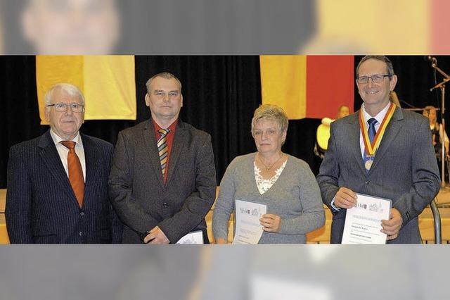 Groe Verdienstmedaille in Gold fr Werner Mamier