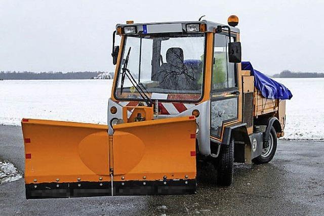 Neues Fahrzeug auch fr Winterdienst