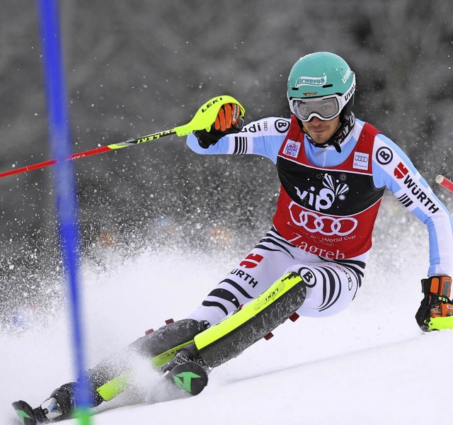 Einmal mehr die Zuverlssigkeit in Person: Slalom-Ass Felix Neureuther   | Foto: DPA