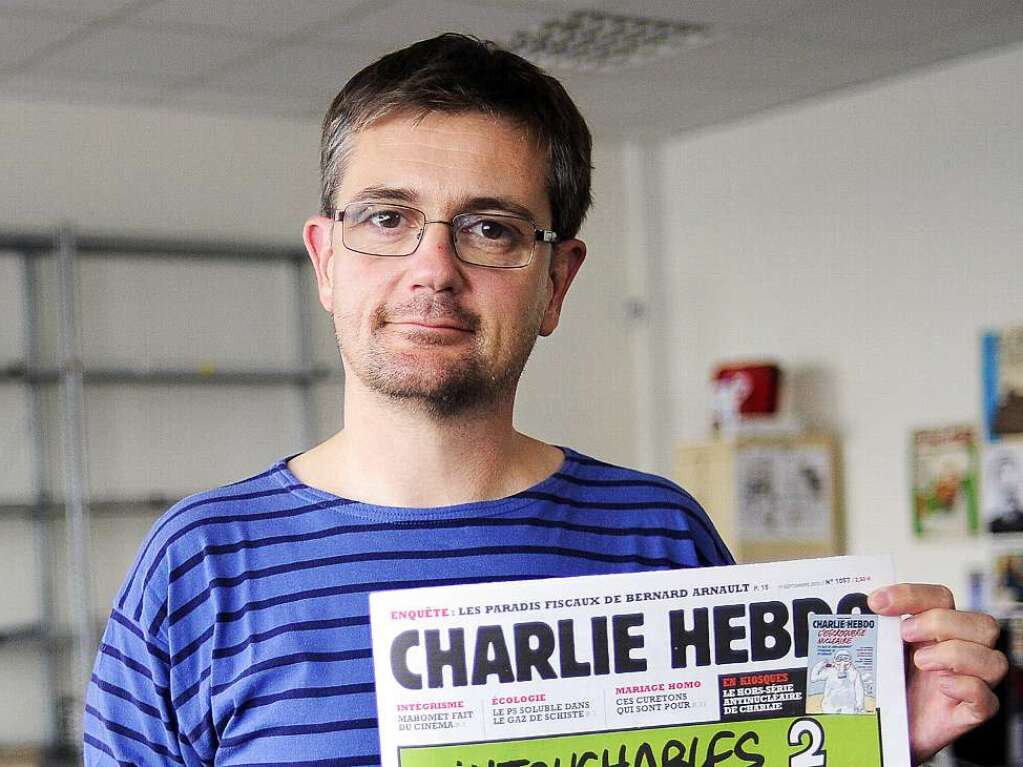 Stphane Charbonnier ist Karikaturist und Chefredakteur von Charlie Hebdo.