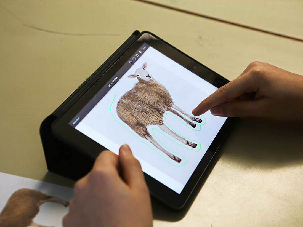 In der Werkrealschule Seelbach kommen Tablet-Computer zum Einsatz